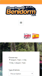 Mobile Screenshot of cheaptransferbenidorm.com